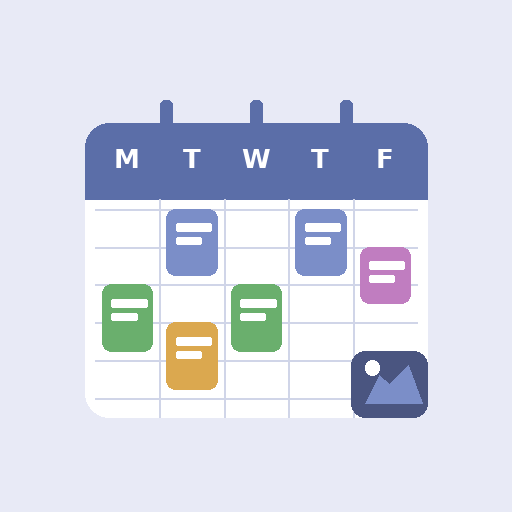 SchedWall — Schedule Wallpaper App