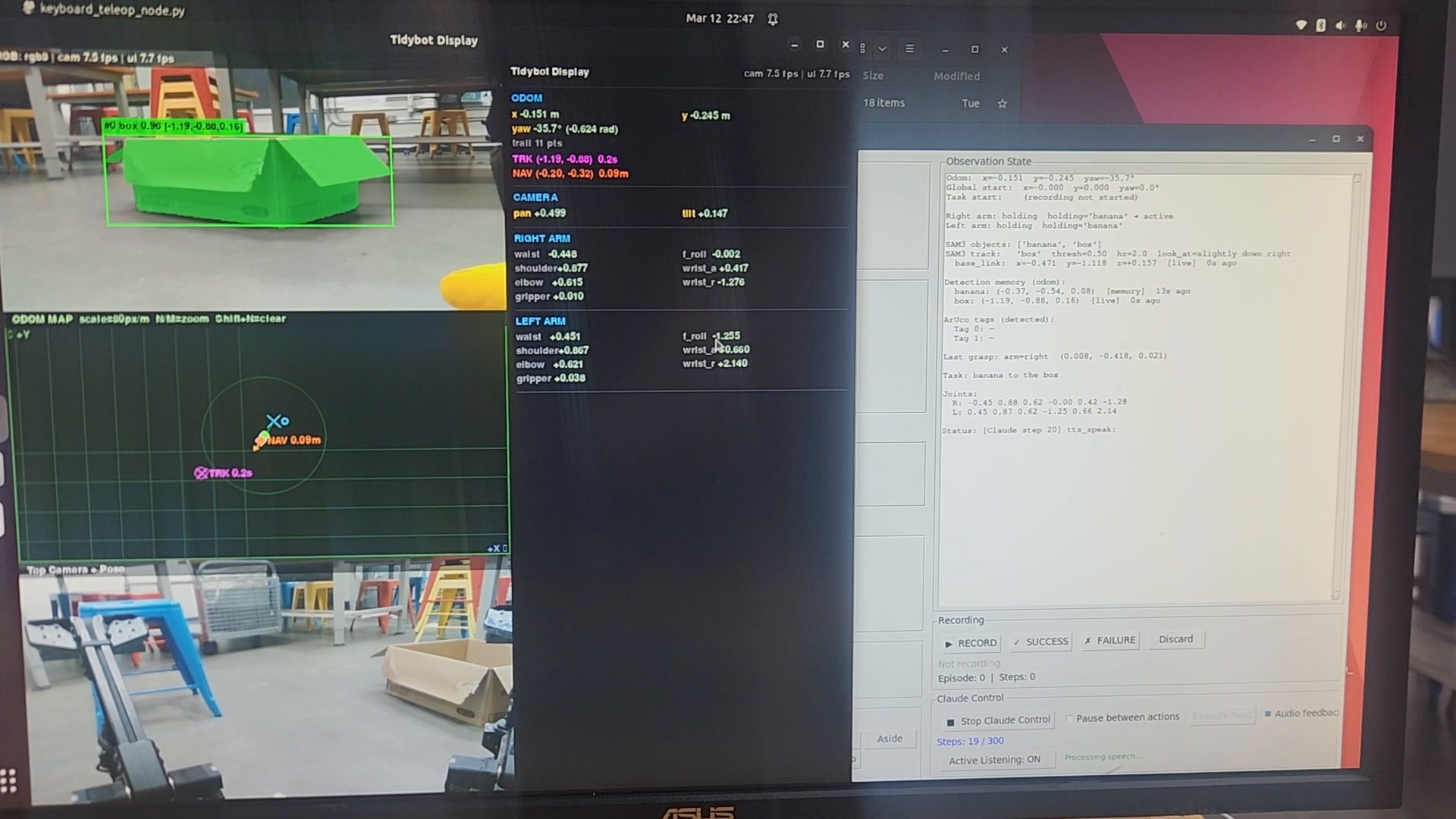 Voice-Controlled Bimanual Pick-and-Place Robot